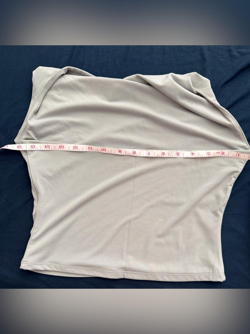 Abercrombie & Fitch Gray Backless Halter Cowl Tank - Picture 4 of 6